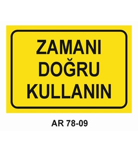 İŞ GÜVENLİĞİ UYARI LEVHASI 1 ADET PVC 21 X 29CM