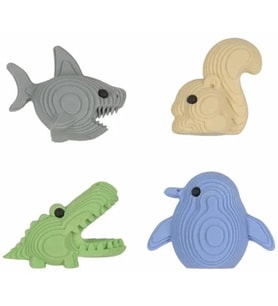 GIPTA K2355 3D ANIMALS RENKLİ SİLGİ - TEKLİ
