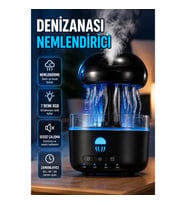 USB Denizanası Efektli Hava Nemlendirici – 7 Renk RGB Aydınlatmalı Sessiz Buhar Makinesi