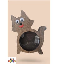 Sevimli Kahverengi Kedi Kumbara Çocuk Odası Para Biriktirme Kumbarası