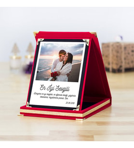 Kişiye Özel Fotoğraf Baskılı Plaket, İsme Özel Plaket