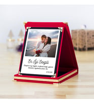 Kişiye Özel Fotoğraf Baskılı Plaket, İsme Özel Plaket