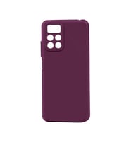 Xiaomi Redmi Note 11 Global Kılıf Biye Yumuşak Silikon Case (Mor)