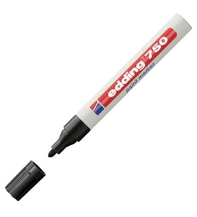 Edding Dekorasyon Markörü E-750 Siyah 10’lu