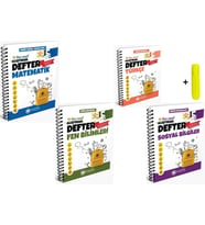 Çanta 5.Sınıf Matematik Fen Türkçe Sosyal Okula Yardımcı Alıştıran Defter Seti
