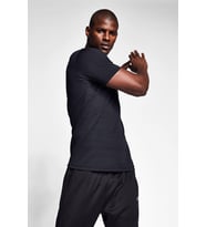 LESCON 20S-1294-20N KISA KOL TSHIRT (Siyah)