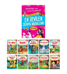 En Sevilen Dünya Masalları (10 Kitap)