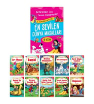 En Sevilen Dünya Masalları (10 Kitap)