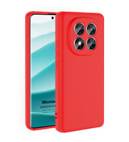 Microsonic Xiaomi Redmi Note 14 Pro Plus Kılıf Groovy Soft Kırmızı (Kırmızı)