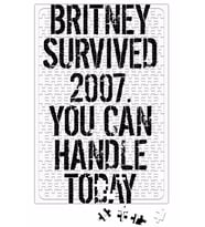 Britney Survived 2007 Puzzle 240 Parça Yapboz