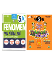 Fenomen Okul 5. Sınıf Fen Bilimleri A ve Lodos Eğlenceli Paragraf Soru Bankası Seti 2 Kitap