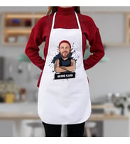 Kişiye Özel Cool Erkek Karikatürlü Mutfak Önlüğü