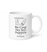 Sabahlara Kadar Proje Çizen Mimarlık Öğrencisi Dev Kupa Bardak Hediye