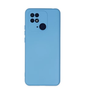 Xiaomi Redmi 10c Kılıf Nano İçi Kadife Silikon - Mavi