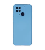 Xiaomi Redmi 10c Kılıf Nano İçi Kadife Silikon - Mavi