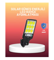 Mey İthalat® Sensörlü Bahçe ve Duvar Lambası Zahmetsiz Çözüm