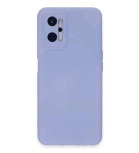 Realme 9i 4G Kılıf Nano içi Kadife Silikon - Lila