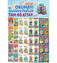 3.Sınıflar İçin Renkli Eğitici Okumayı Sevdiren Hikayeler (40 Kitap)