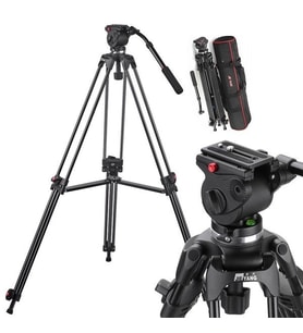 Sony Mc1500 Kamera İçin Jie Yang JY508B Tripod, Kamera Ayağı