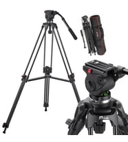 Sony Mc1500 Kamera İçin Jie Yang JY508B Tripod, Kamera Ayağı
