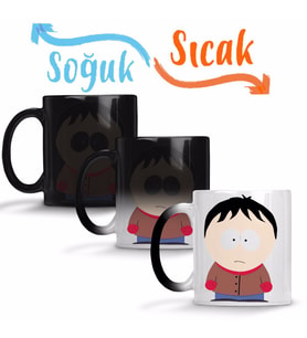 South Park Eric Cartman 019 Sihirli Kupa Bardak Porselen