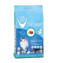 Vancat Marsilya Sabunlu İnce Taneli Kedi Kumu 10 Kg