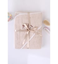 Organik Pamuk Bebek&çocuk Nakışlı 3'lü Banyo Seti