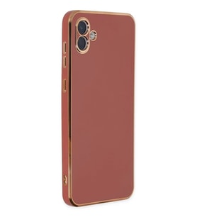 Newface Samsung Galaxy A04 Kılıf Volet Silikon - Kırmızı