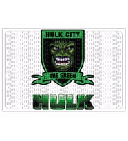 Hulk Modelo 6 Puzzle 240 Parça Yapboz