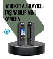 Gece Görüşlü Döngüsel Kayıt Destekli Mini Kamera