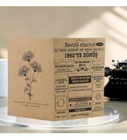 1952 Kraft Kutlama Kartı - Doğum Günü Kartı - Yıl Dönümü Kartı - Nostalji Gazetesi