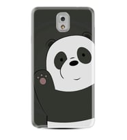 Samsung Note 3 4 5 8 9 20 Ultra 10 Lite Kılıf Desenli Silikon Hello Panda 1709