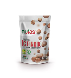 Nutas Natürel İç Fındık 150g