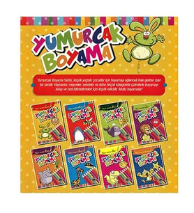 Karatay Yumurcak Boyama Kitabı 64 Sayfa Kalın Boyama Kitabı (1 Adet)