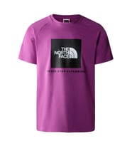 The North Face M S/S RAGLAN REDBOX TEE - EU Erkek T-Shirt NF0A3BQOLV11 (Mor)