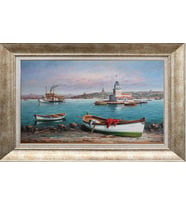 GÜMÜŞ ÇERÇEVELİ TABLO N485
