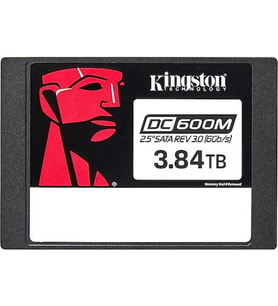 3.84TB KINGSTON DC600M560 MB/S 530MB/S 7000/6000MBS SEDC600M/3840G
