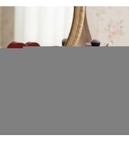 Kişiye Özel Fotoğraflı Love Yazılı Sihirli Ayna - LED Işıklı Kalp Makyaj Aynası ve Çerçeve (Kırmızı)