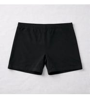 Bayan Şort Boxer (Siyah)
