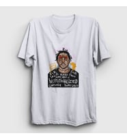 Presmono Unisex Beyaz Kendrick Lamar T-Shirt 350510tt