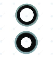 Apple iPhone 12 Uyumlu Kamera Camı Lens (Yeşil)