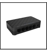 Reyee RG-ES05 5 Portlu 10/100 Fast Ethernet Tak Çalıştır Switch Plastik Kasa (Siyah)