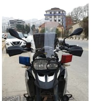 MOTOCAM Bmw F 800 GS Ön Cam 2008-2012 Model 47cm Şeffaf Renkli 4mm