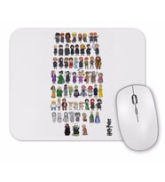 Harry Potter Personagens Mouse Pad