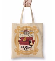 Central Perk Smelly Cat Kedi Friends Bez Çanta Uzun Saplı
