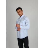 LORENZO MAZZOLİ LM1481 R 551 A.MAVİ ERKEK GÖMLEK (Açık Mavi)