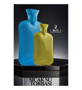 2 Boy Sıcak Su Torbası 2 Li Set