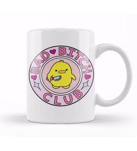 Printhome Bad Bitch Club 01 Kupa Bardak Porselen