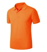 Unisex Polo Yaka Kısa Kol Okul T-shirt