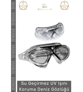 Premium Ayarlanabilir Kayış Su Geçirmez Uv Işın Koruma Yetişkin Plastik Antifog Kutulu Deniz Gözlüğü